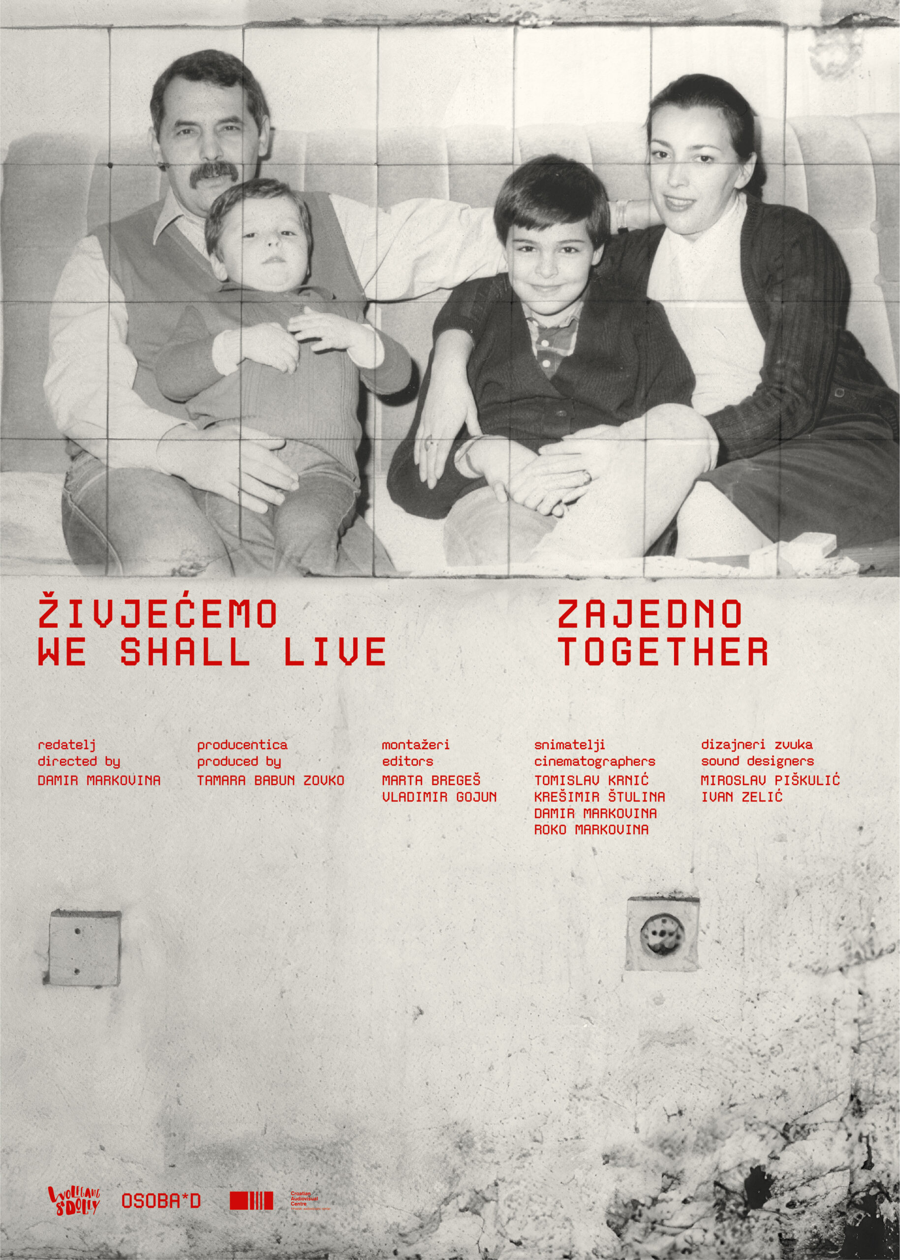 We Shall Live Together / Živjećemo zajedno project poster