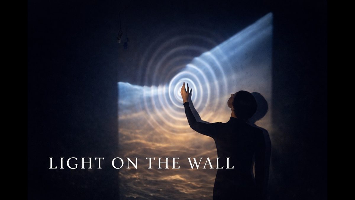 Tomislav Rupic working on Light on the wall (2026)